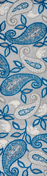 Auckland Julien Paisley High-Low Indoor/Outdoor Area Rug