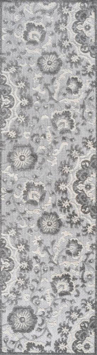 Wellington Lucena Modern Medallion High-Low Area Rug