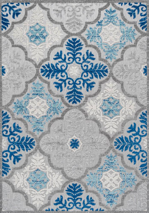 Hamilton Cassis Ornate Ogee Trellis Area Rug