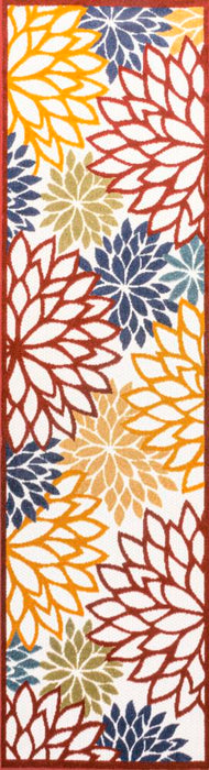 Jiya minori Floral Indoor/outdoor Area Rug