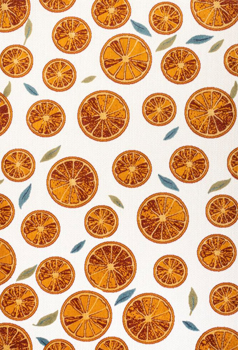 Quinn citrus Slice High-low Indoor/outdoor Area Rug