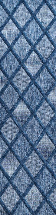 Oswald diamond Trellis Indoor/outdoor Area Rug