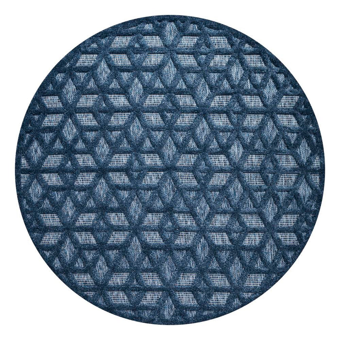 Celia neutral Geometric Indoor/outdoor Area Rug