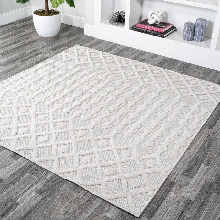 Shakespeare moroccan Diamond Indoor/outdoor Area Rug