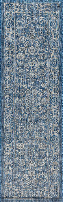 Hart Bohemian Textured Weave Floral Indoor/outdoor Area Rug