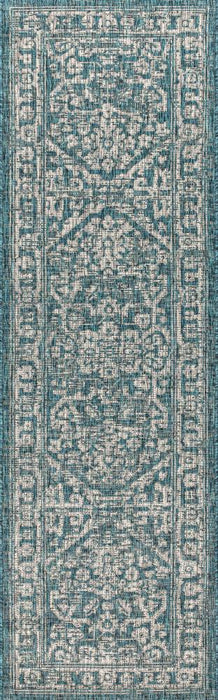 Kayla Bohemian Medallion Textured Weave Indoor/outdoor Area Rug