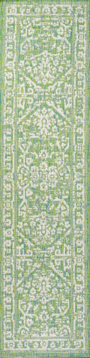 Kayla Bohemian Medallion Textured Weave Indoor/outdoor Area Rug