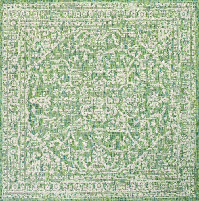 Kayla Bohemian Medallion Textured Weave Indoor/outdoor Area Rug