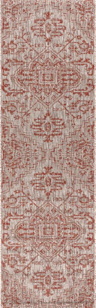 Dean Bohemian Medallion Textured Weave Indoor/outdoor Area Rug