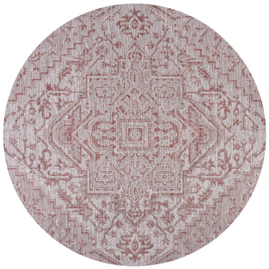 Dean Bohemian Medallion Textured Weave Indoor/outdoor Area Rug