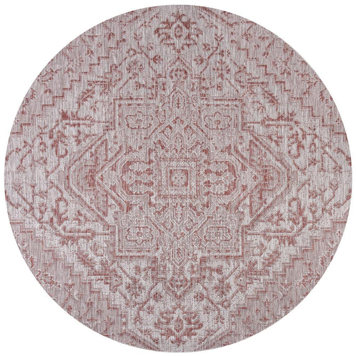 Dean Bohemian Medallion Textured Weave Indoor/outdoor Area Rug