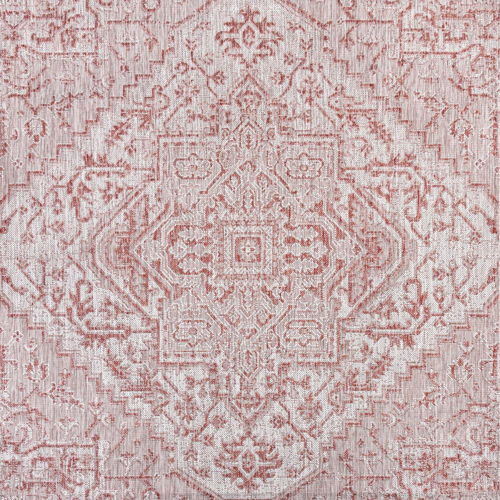 Dean Bohemian Medallion Textured Weave Indoor/outdoor Area Rug