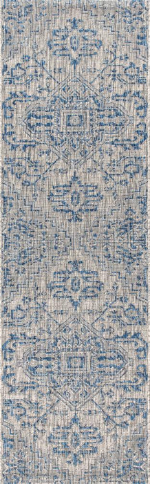 Dean Bohemian Medallion Textured Weave Indoor/outdoor Area Rug