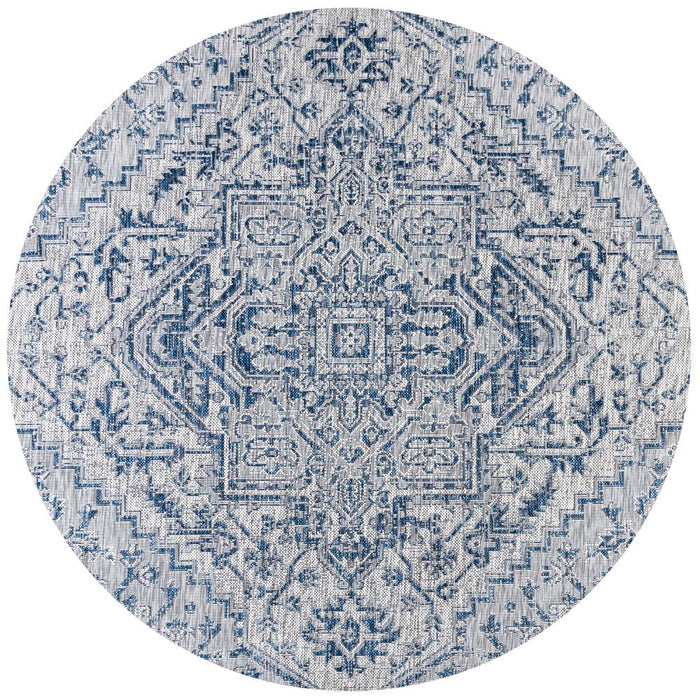 Dean Bohemian Medallion Textured Weave Indoor/outdoor Area Rug