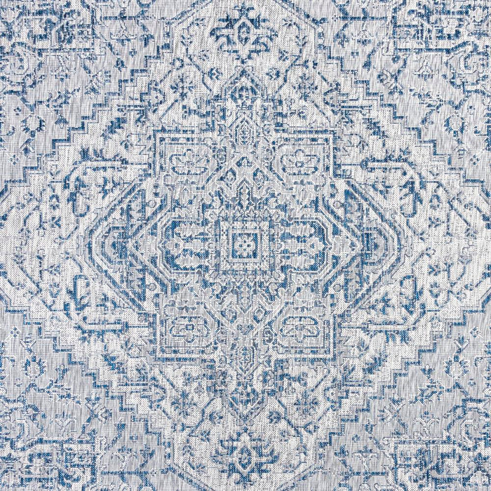 Dean Bohemian Medallion Textured Weave Indoor/outdoor Area Rug