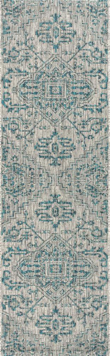 Dean Bohemian Medallion Textured Weave Indoor/outdoor Area Rug