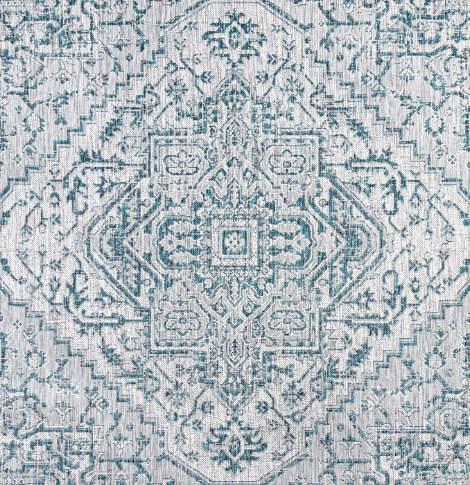 Dean Bohemian Medallion Textured Weave Indoor/outdoor Area Rug