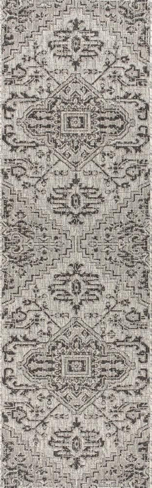 Dean Bohemian Medallion Textured Weave Indoor/outdoor Area Rug