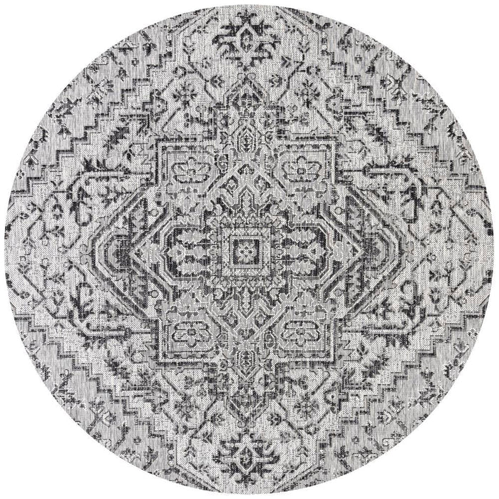 Dean Bohemian Medallion Textured Weave Indoor/outdoor Area Rug