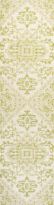 Dean Bohemian Medallion Textured Weave Indoor/outdoor Area Rug