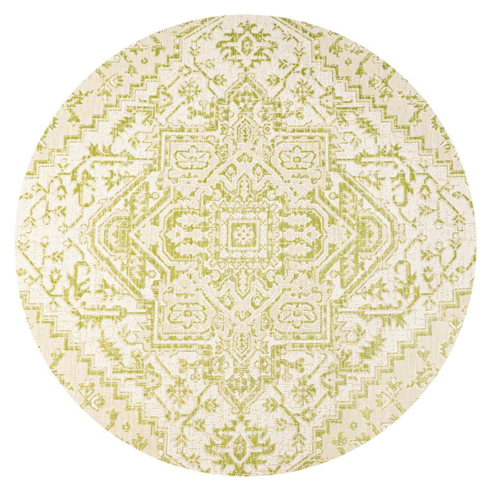 Dean Bohemian Medallion Textured Weave Indoor/outdoor Area Rug