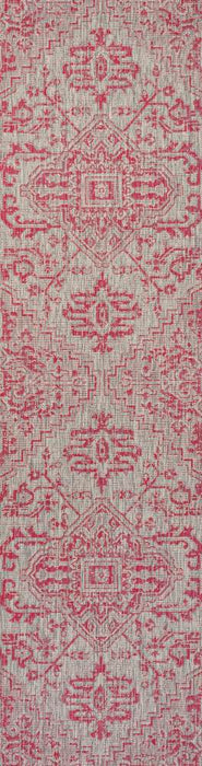 Dean Bohemian Medallion Textured Weave Indoor/outdoor Area Rug