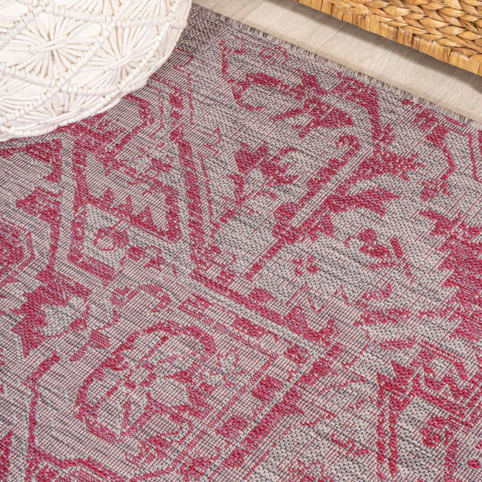 Dean Bohemian Medallion Textured Weave Indoor/outdoor Area Rug