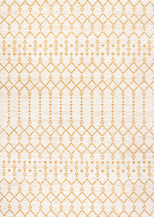 Dean Moroccan Geometric Textured Weave Indoor/outdoor Area Rug