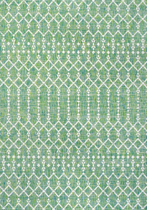 Dean Moroccan Geometric Textured Weave Indoor/outdoor Area Rug