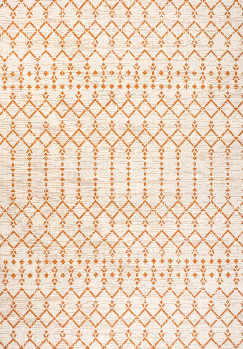 Dean Moroccan Geometric Textured Weave Indoor/outdoor Area Rug