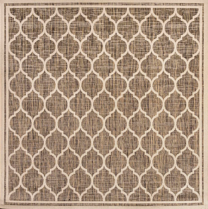 Matthews Moroccan Trellis Textured Weave Indoor/outdoor Area Rug