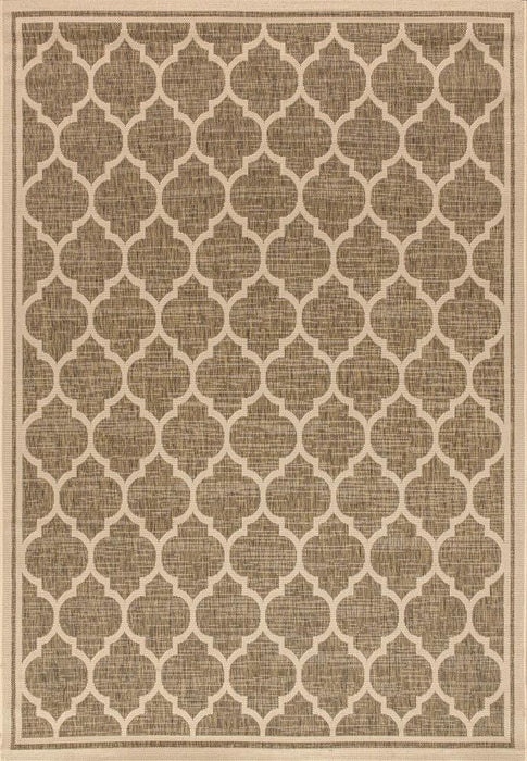 Matthews Moroccan Trellis Textured Weave Indoor/outdoor Area Rug