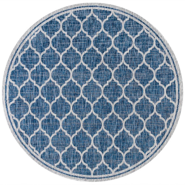 Matthews Moroccan Trellis Textured Weave Indoor/outdoor Area Rug