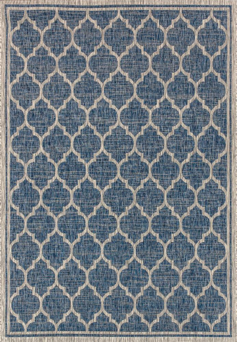 Matthews Moroccan Trellis Textured Weave Indoor/outdoor Area Rug