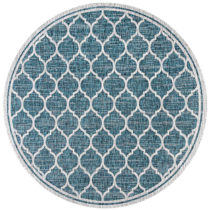 Matthews Moroccan Trellis Textured Weave Indoor/outdoor Area Rug