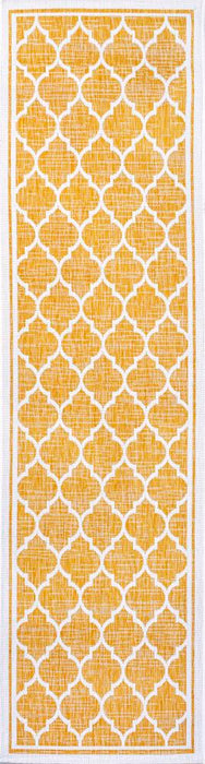 Matthews Moroccan Trellis Textured Weave Indoor/outdoor Area Rug