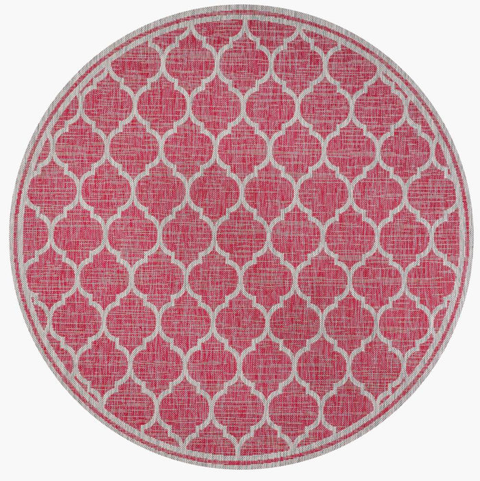 Matthews Moroccan Trellis Textured Weave Indoor/outdoor Area Rug