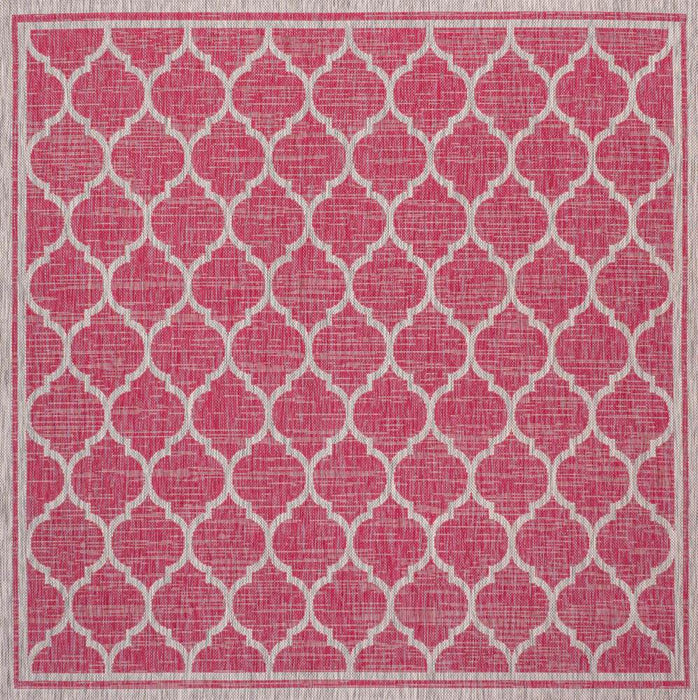 Matthews Moroccan Trellis Textured Weave Indoor/outdoor Area Rug