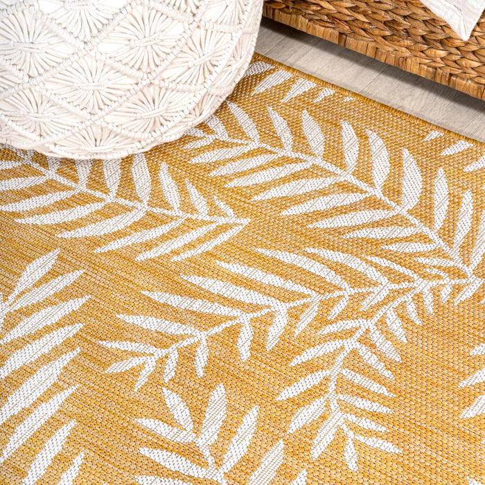 Flores Palm Frond Indoor/outdoor Area Rug