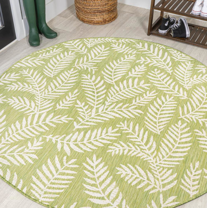 Flores Palm Frond Indoor/outdoor Area Rug