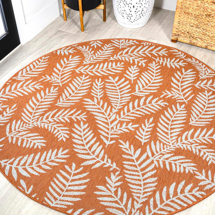 Flores Palm Frond Indoor/outdoor Area Rug