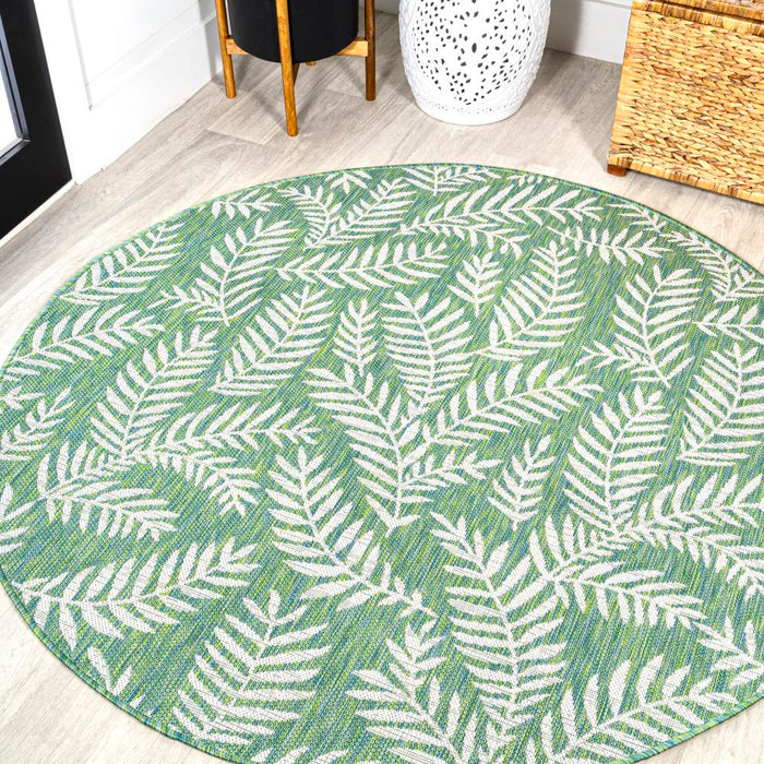 Flores Palm Frond Indoor/outdoor Area Rug