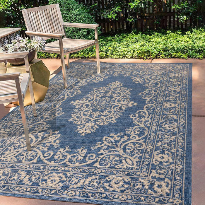 Chenab Galon Filigree Indoor/Outdoor Area Rug