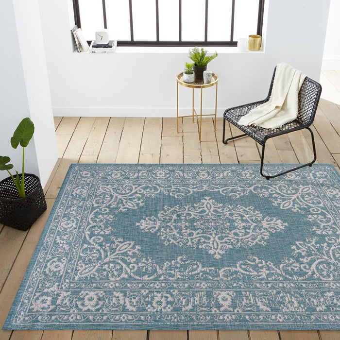 Chenab Galon Filigree Indoor/Outdoor Area Rug