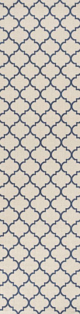 Loire Arabesque Ogee Trellis Indoor/Outdoor Area Rug