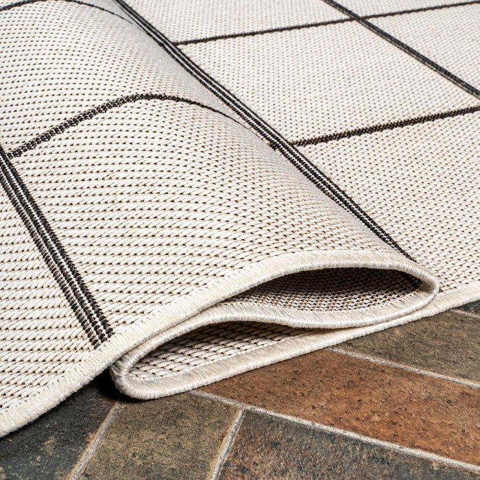 Mae Modern Squares Indoor/outdoor Area Rug