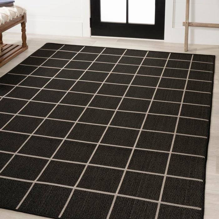 Mae Modern Squares Indoor/outdoor Area Rug